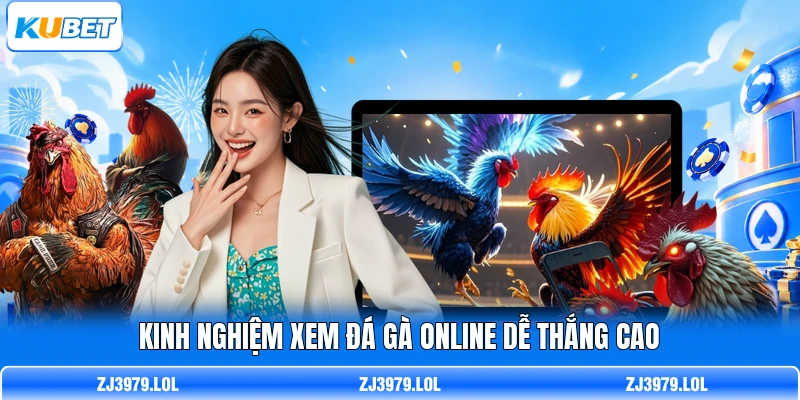 Kinh nghiệm xem đá gà online dễ thắng cao