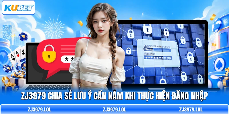 ZJ3979 chia sẻ lưu ý cần nắm khi thực hiện đăng nhập